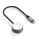 Satechi USB-C Magnetic Fast-Charging Cable for Apple Watch - Space Gray