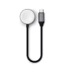 Satechi USB-C Magnetic Fast-Charging Cable for Apple Watch - Space Gray