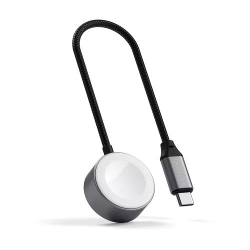 Satechi USB-C Magnetic Fast-Charging Cable for Apple Watch - Space Gray