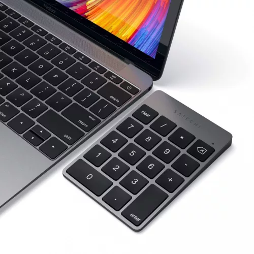 Satechi Aluminum Slim Wireless Keypad - Space Grey