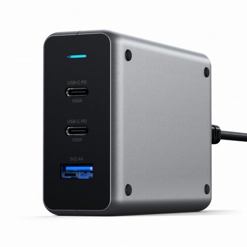 Satechi USB-C PD Compact GAN Charger 100W 1xUSB-C PD,2xUSB-C PD,1xUSB-C PD,1xUSB-A,2x USB-C PD