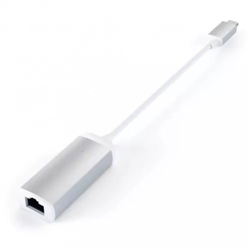 Satechi Aluminium Type-C to Ethernet Adapter - Silver