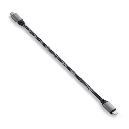Satechi USB-C to Lightning Short Cable 25cm - Space Grey
