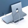 Satechi USB-C Slim Dock 24" IMAC (1xType-C Upstream Port,2x USB 2.0,1xMicro SD,1xSD Card,1xUSB-A,1x M.2 SSD slot, 1xUSB-C) colour match cable inc. - Blue