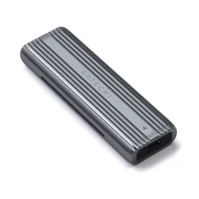   Satechi USB-C NVME & SATA SSD Enclosure USB-C (SSD not included) Solid State Drives size 2242/2260/2280 - Grey