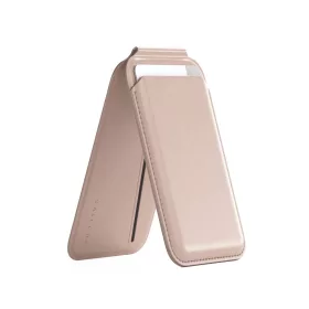   Satechi Vegan-Leather Magnetic Wallet Stand (iPhone 12/13/14/15 all models) - Desert Rose