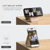 Satechi Vegan-Leather Magnetic Wallet Stand (iPhone 12/13/14/15 all models) - Desert Rose