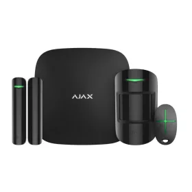   Ajax StarterKit kezdőcsomag - Ajax HUB Plus WiFi kompatibilis riasztóközpont szett - fekete eszközökkel