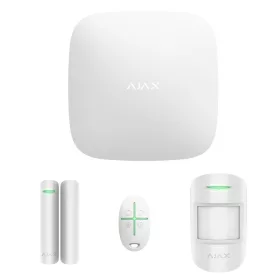   Ajax StarterKit kezdőcsomag - Ajax HUB Plus WiFi kompatibilis riasztóközpont szett - fehér eszközökkel