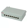 ROLINE Patch panel STP CAT5e, szürke