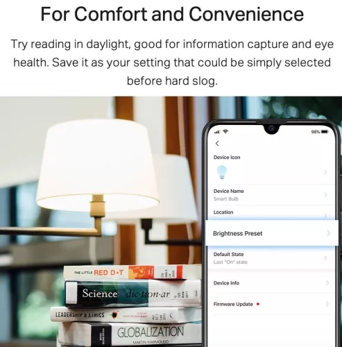 TP-LINK IZZÓ TAPO L520E Smart WiFi, Daylight&Dimmable