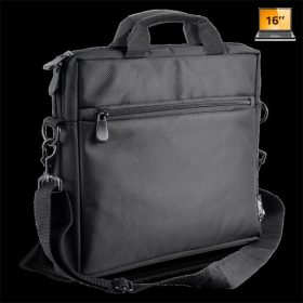   Advance Notebook táska - FIRSTLINE 16" (Max.: 16", vállpánt, fekete)