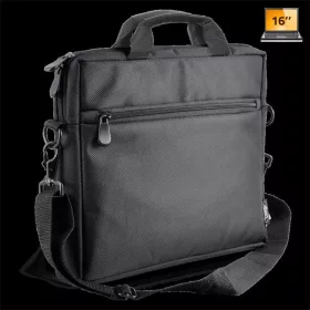   Advance Notebook táska - FIRSTLINE 16" (Max.: 16", vállpánt, fekete)