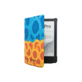   POCKETBOOK e-book tok - PB629, PB634 gyári Tok sunflower print