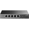TP-LINK PoE Switch 5x1000Mbps(1xPOE++/4xPOE+) Fémházas, TL-SG1005P-PD
