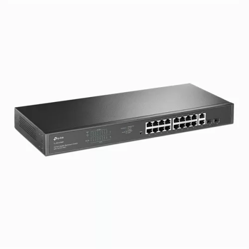 TP-LINK PoE Switch 18x1000Mbps (16xPOE+) + 2xGigabit SFP, TL-SG1218MP