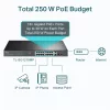 TP-LINK PoE Switch 18x1000Mbps (16xPOE+) + 2xGigabit SFP, TL-SG1218MP