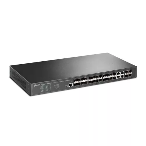 TP-LINK OMADA Switch 24x 10GE SFP+ L2+ Menedzselhető, TL-SG3428XF
