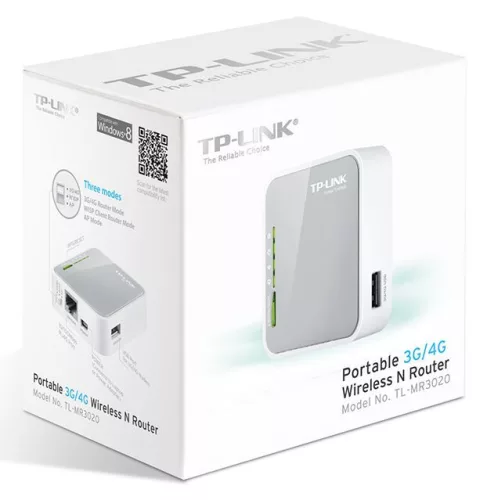 TP-LINK ROUTER TL-MR3020 Portable 3G/4G Wireless N