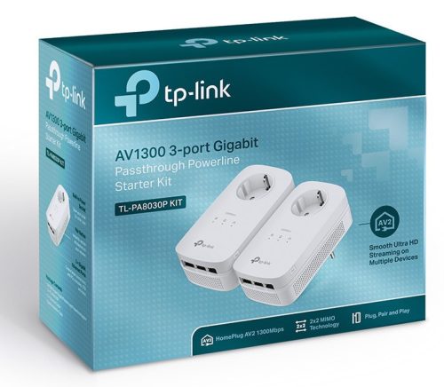 TP-LINK KIT TL-PA8030P KIT AV1300 Gigabit StarterKit