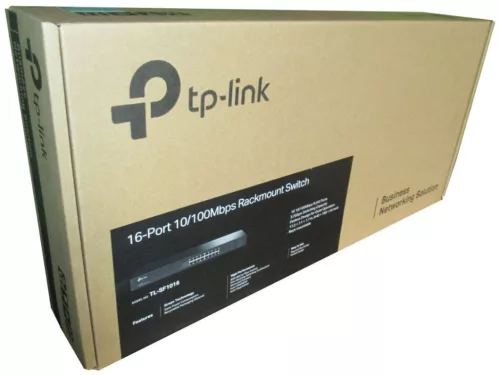TP-LINK SWITCH TL-SF1016 16-Port 10/100Mbps Rackmount