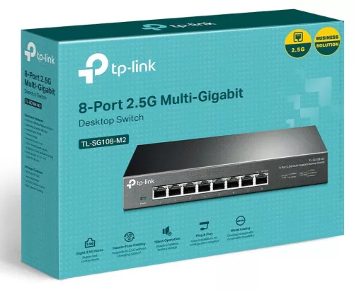 TP-LINK SWITCH TL-SG108-M2 8-Port 2.5G Multi-Gigabit Desk