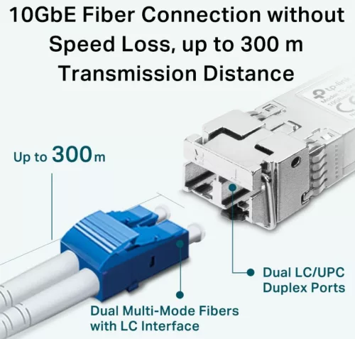 TP-LINK SFP MODUL TL-SM5110-SR 10G Base-SR SFP+ LC Reciver