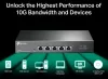 TP-LINK SWITCH TL-SX105 5-Port 10G Multi-Gigabit Desktop