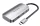 Vention USB-C -> USB3.0x3/SD/TF/PD (0,15m Szürke Aluminum Ötvözet), Hub