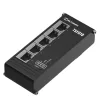 Teltonika 5 portos nem menedzselhető Ethernet switch, DIN sín