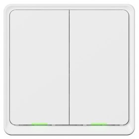 TESLA okos kapcsoló, dupla, elemes