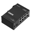 Teltonika 8 portos nem menedzselhető Ethernet switch, DIN sín
