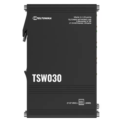 Teltonika 8 portos nem menedzselhető Ethernet switch, DIN sín