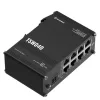Teltonika 8 portos nem menedzselhető PoE switch, 240W, DIN sín