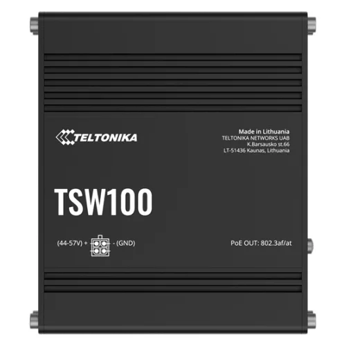 Teltonika 5 portos nem menedzselhető Gigabit PoE switch, 120W