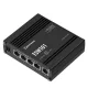 Teltonika 5 portos Gigabit PoE switch, 4 PoE port, 60W, 12/24V