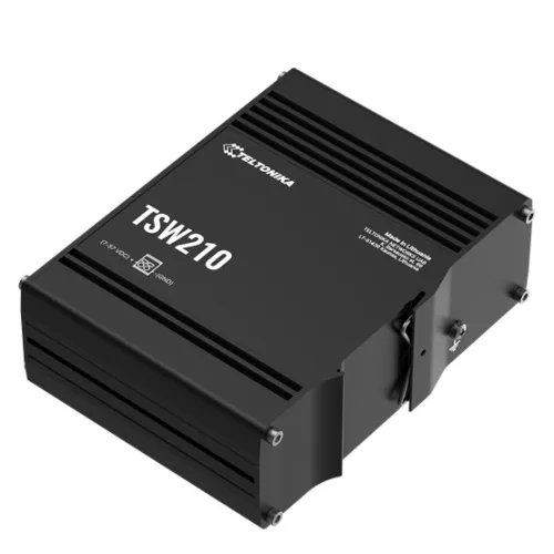 Teltonika 10 portos, megbízható Gigabit switch, ipari kivitel