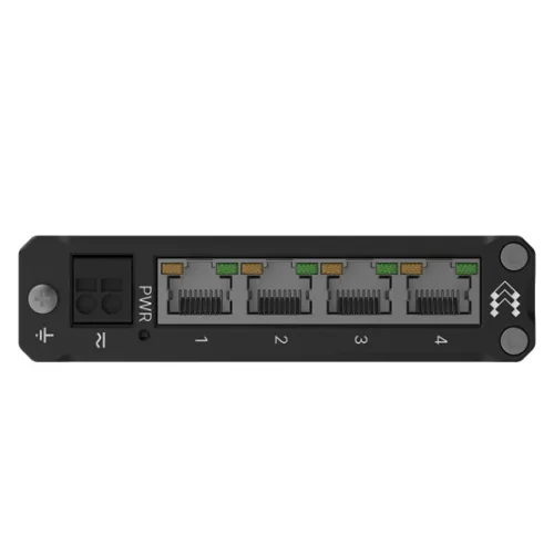 Teltonika 4 portos, kompakt Gigabit switch, ipari kivitel