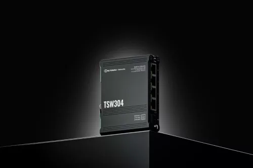Teltonika DIN Rail Ethernet switch (TSW304)