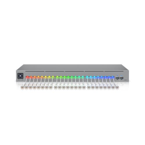 Ubiquiti UniFi Etherlighting patch kábel 1m, UTP, fehér, Cat.6