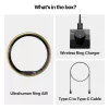 Ultrahuman Ring Air - Smart Ring, Charger, USB Cable / Size-10- Air_Gold