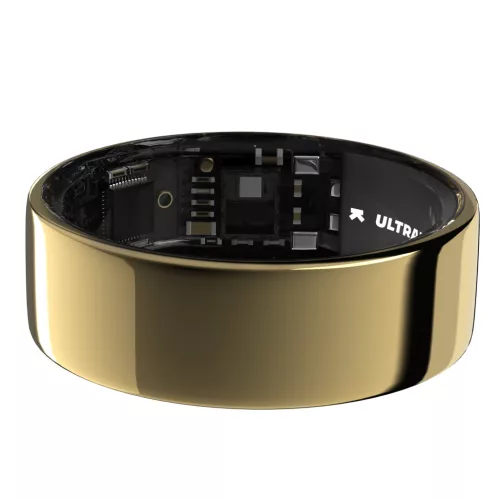 Ultrahuman Ring Air - Smart Ring, Charger, USB Cable / Size-11- Air_Gold