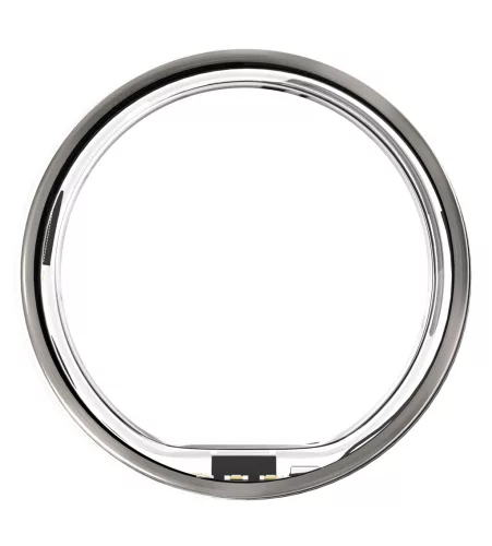 Ultrahuman Ring Air - Smart Ring, Charger, USB Cable / Size-06- Raw_Titanium