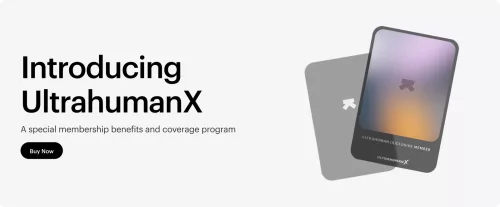 Ultrahuman 2 years warranty card (UltrahumanX Membership)