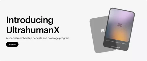 Ultrahuman 2 years warranty card (UltrahumanX Membership)