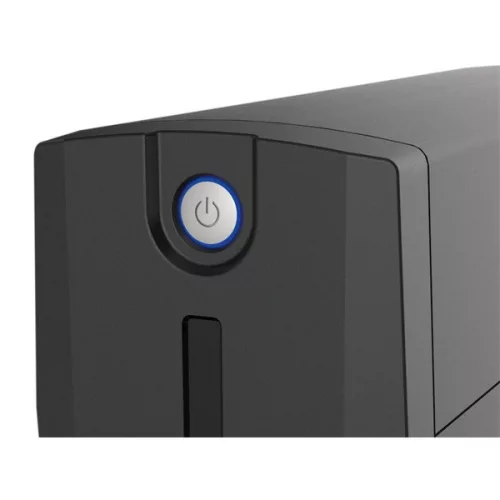 Conceptronic Szünetmentes 1000VA ZEUS07ES 2x Schuko, Line-interaktív, RJ45 Vonalvédelem, HID USB, Fekete