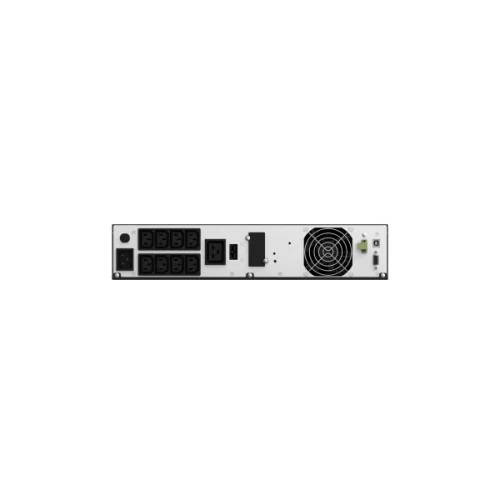 NJOY Szünetmentes 3000VA - Aster 3K (8x IEC C13, On-line, RS232, USB, szoftver, LCD kijelző, 2U rack)