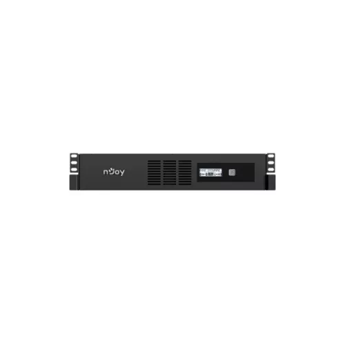 NJOY Szünetmentes 1000VA - Code 1000 (8 IEC C13, line-interaktív, USB menedzsment, szoftver, LCD kijelző, 2U rack)
