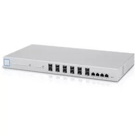   Ubiquiti UniFi Fiber Switch, 12xSFP+ port, 4x10GbE RJ45 port, redundáns táp
