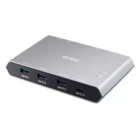   ATEN Switch 2-Port USB-C Gen 2 Sharing Switch with Power Pass-through - US3342-AT